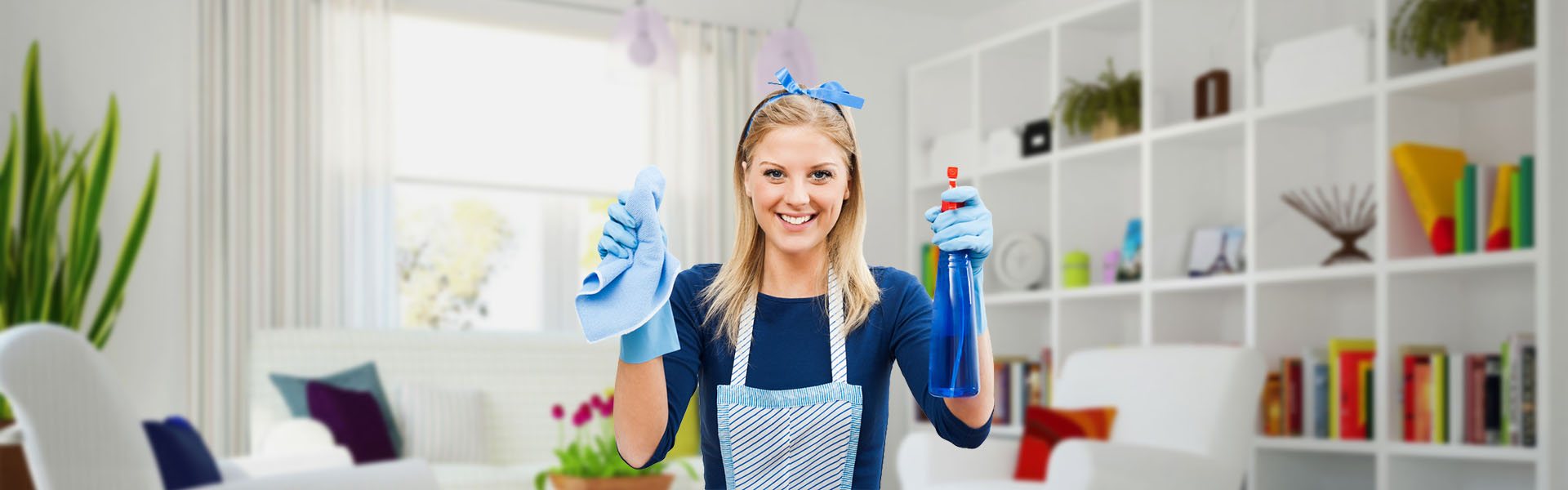 Cleaning crew at work